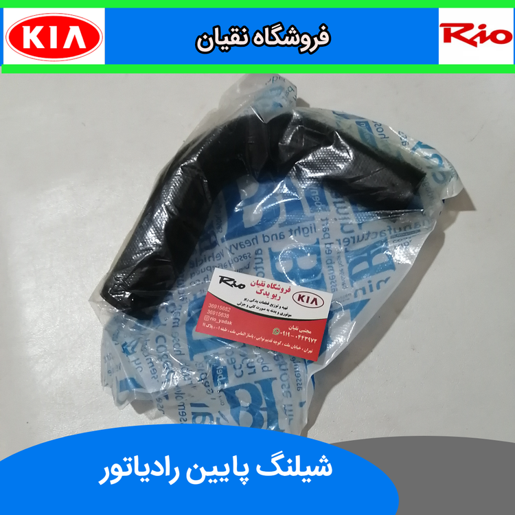 شیلنگ پایین رادیاتور آب ریو