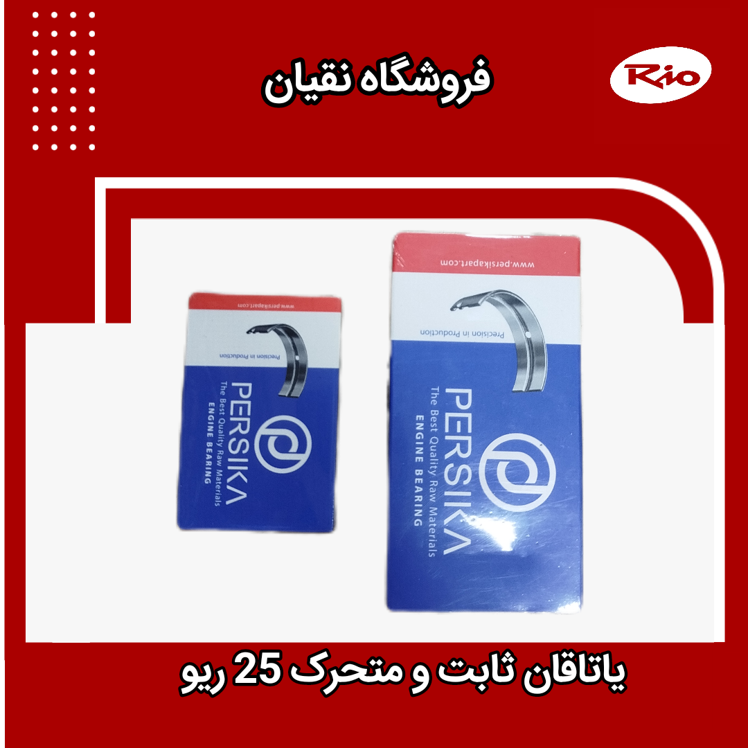 یاتاقان ثابت و متحرک 25 ریو